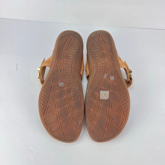 EUC Aetrex RITA Cork Orthotic Thong Wedge Sandal 745726-J. EU 42 10.5-11 - Picture 10 of 10